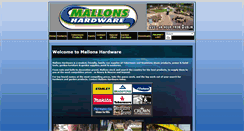 Desktop Screenshot of mallonshardware.com